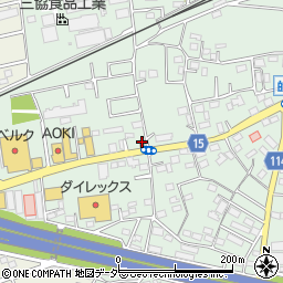 吉野家 川越的場店周辺の地図