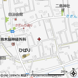 埼玉県川越市笠幡1603-23周辺の地図