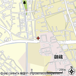 埼玉県さいたま市見沼区南中野1221-21周辺の地図