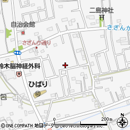 埼玉県川越市笠幡1603-24周辺の地図