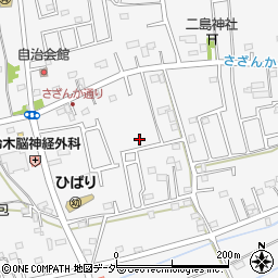 埼玉県川越市笠幡1603-10周辺の地図