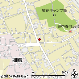 埼玉県さいたま市見沼区南中野920周辺の地図