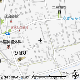 埼玉県川越市笠幡1603-13周辺の地図