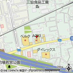埼玉県川越市的場807周辺の地図