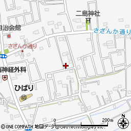 埼玉県川越市笠幡1603-16周辺の地図
