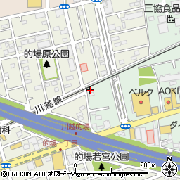 埼玉県川越市的場785周辺の地図