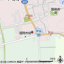 福井県越前市戸谷町75-12周辺の地図