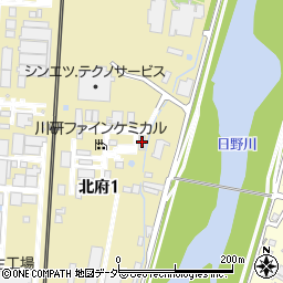 川研ファインケミカル福井工場周辺の地図