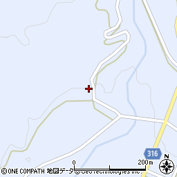 岐阜県郡上市白鳥町阿多岐1388周辺の地図