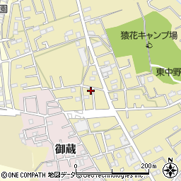 埼玉県さいたま市見沼区南中野925-18周辺の地図
