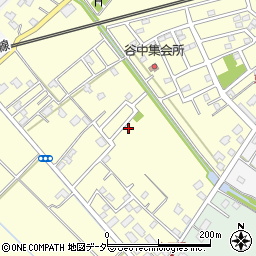 茨城県取手市谷中478周辺の地図