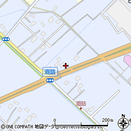 茨城県取手市清水299周辺の地図