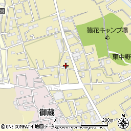 埼玉県さいたま市見沼区南中野951-17周辺の地図