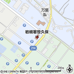 埼玉県さいたま市岩槻区笹久保1328周辺の地図