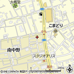 埼玉県さいたま市見沼区南中野685-32周辺の地図