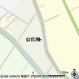 千葉県香取市公官洲周辺の地図
