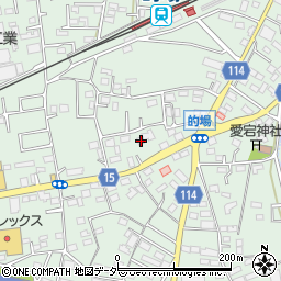 埼玉県川越市的場1222周辺の地図