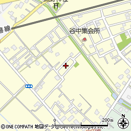 茨城県取手市谷中481周辺の地図