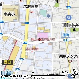 岸田ダンスアカデミー周辺の地図