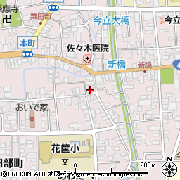 さわだ呉服店周辺の地図