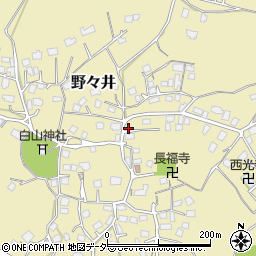 茨城県取手市野々井1418周辺の地図