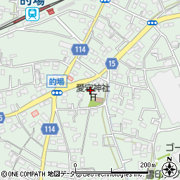 埼玉県川越市的場1256周辺の地図