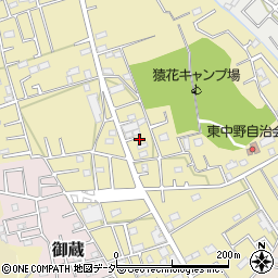 埼玉県さいたま市見沼区南中野953周辺の地図