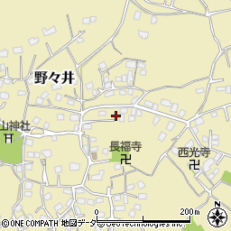 茨城県取手市野々井1421周辺の地図