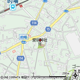 埼玉県川越市的場1256-5周辺の地図