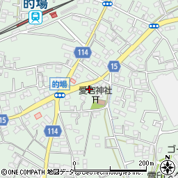 埼玉県川越市的場1256-1周辺の地図