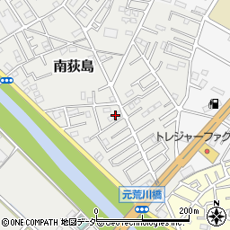 埼玉県越谷市南荻島4066-28周辺の地図