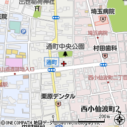 関東菱油株式会社　川越中央店周辺の地図