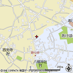 茨城県取手市野々井27周辺の地図