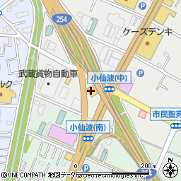 かっぱ寿司 川越店周辺の地図