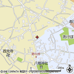 茨城県取手市野々井28-2周辺の地図