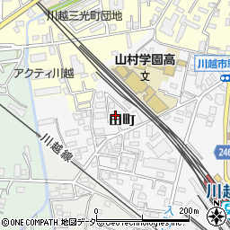 埼玉県川越市田町17-48周辺の地図
