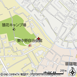 埼玉県さいたま市見沼区南中野1065-18周辺の地図