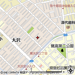 埼玉県越谷市大沢1630周辺の地図