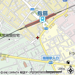 指扇駅前郵便局 ＡＴＭ周辺の地図
