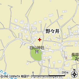 茨城県取手市野々井1402周辺の地図