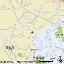 茨城県取手市野々井24周辺の地図