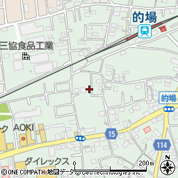 埼玉県川越市的場1240周辺の地図