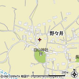 茨城県取手市野々井1405-2周辺の地図