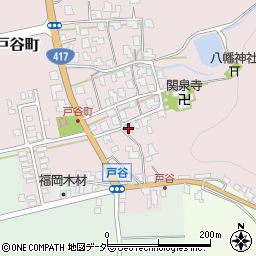 福井県越前市戸谷町95-5周辺の地図