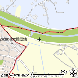 千葉県柏市西三ケ尾飛地周辺の地図