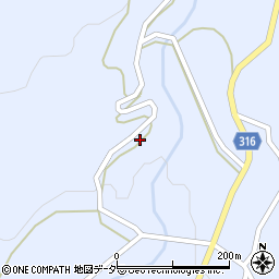 岐阜県郡上市白鳥町阿多岐1274周辺の地図