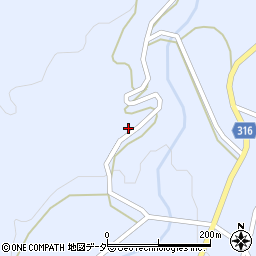 岐阜県郡上市白鳥町阿多岐1276周辺の地図