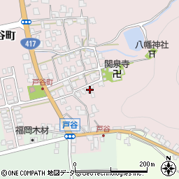 福井県越前市戸谷町95-3周辺の地図