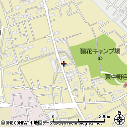 埼玉県さいたま市見沼区南中野955-21周辺の地図