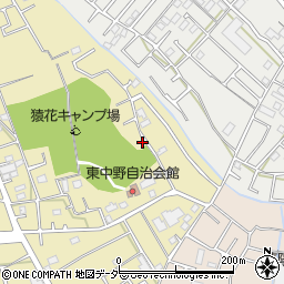 埼玉県さいたま市見沼区南中野990-8周辺の地図